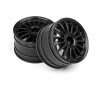 WR8 Tarmac Wheel Black (2.2inch57X35Mm/2Pcs)