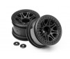 Split 8 Truck Wheel (Black/2Pcs)