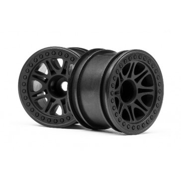 Split 8 Truck Wheel (Black/2Pcs)