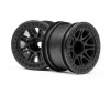 Split 8 Truck Wheel (Black/2Pcs)