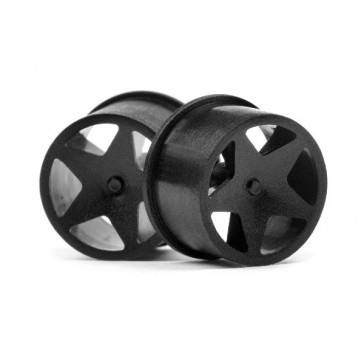 Q32 Super Star Wheel Set F/R (Blk/18X10/18X14/4Pcs