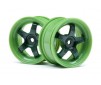 Work Meister S1 Wheel Green 26Mm (0Mm Os/2Pcs)