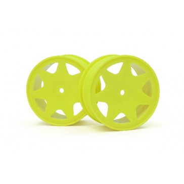 Ultra 7 Wheels Yellow 30Mm (2Pcs)