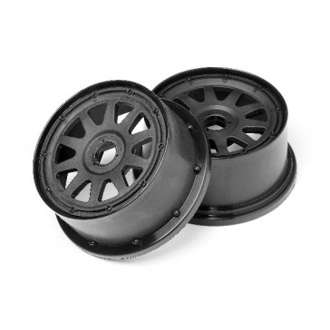 Tr-10 Wheel Black (120X65Mm/-10Mm Offset)