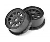 Tr-10 Wheel Black (120X65Mm/-10Mm Offset)