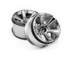 6-Shot Mt Wheel (Chrome/2Pcs)