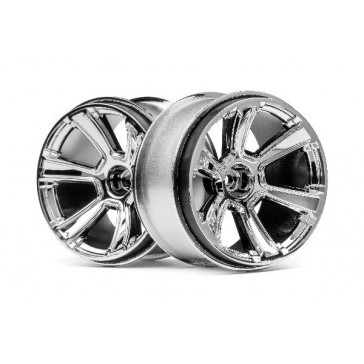 6-Shot Mt Wheel (Chrome/2Pcs)