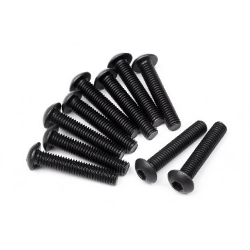 Button Head Screw M3X16Mm (Hex Socket/10Pcs)