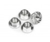 Serrated Flange Nut M4X10.8Mm (4Pcs)