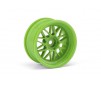 Hre C90 Wheel 26Mm Green (6Mm Offset/2Pcs)