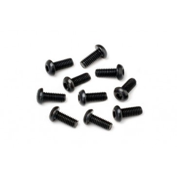 Button Head Screw M2.5X6Mm (Hex Socket/10Pcs)