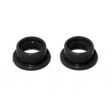 Shaped Exhaust Gasket (Black/2Pcs)