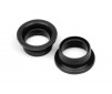 Shaped Exhaust Gasket (21 Size/2Pcs) Black