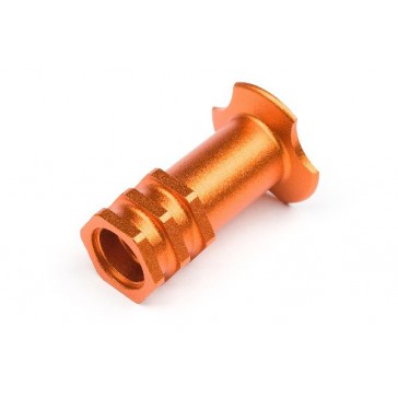 Aluminum Ball Diff Hub (Right/Foam Tire/Orange)