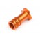 Aluminum Ball Diff Hub (Right/Foam Tire/Orange)