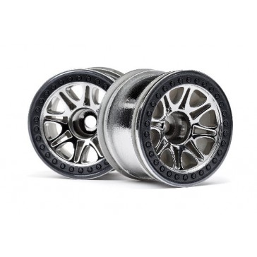 Split 8 Truck Wheel (Chrome/2Pcs)