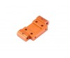 Aluminum Front Suspension Arm Mount (3 Deg/Orange)