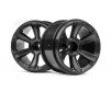 6-Shot Mt Wheel (Black/2Pcs)