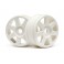 DISC.. V7 WHEEL WHITE (42x83mm/2pcs)