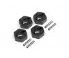 12Mm Wheel Hex Hub Set (4Pcs)