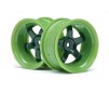 Work Meister S1 Wheel Green (9Mm Offset/2Pcs)