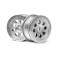 St-8 Wheel Matte Chrome (0Mm Offset/2Pcs)