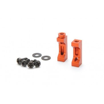 Aluminium Servo Mount Set (Orange)