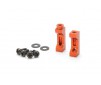 Aluminium Servo Mount Set (Orange)