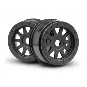 Tr-10 Glue-Lock Wheel Gunmetal (120X60Mm/2Pcs)