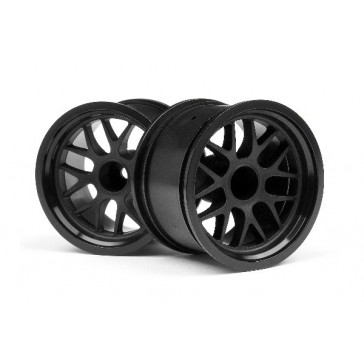 BBS Spoke Wheel 48X34mm Black (14mm Offset/2pcs)