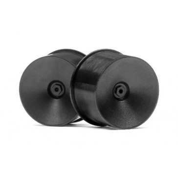 Q32 Dish Wheel Set (Black/22X14/4Pcs)