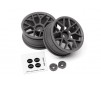 RTR Wheel 26Mm Gunmetal (6Mm Offset/2Pcs)