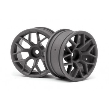 RTR Wheel 26Mm Gunmetal (6Mm Offset/2Pcs)