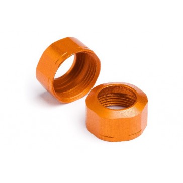 Shock Cap 12Xm13X0.8Mm (Orange/Grooved/2Pcs)