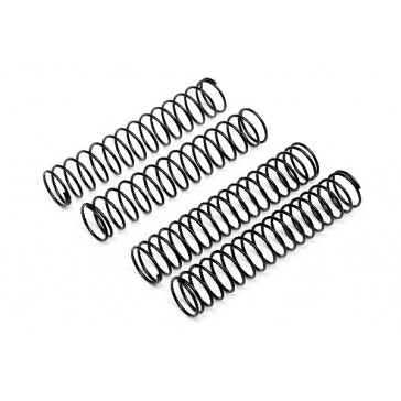 Shock Spring Set (Front/Rear/Black/4Pcs)