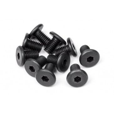 Pan Head Screw M5X8Mm (Hex Socket/10Pcs)