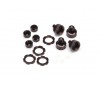 Shock Color Parts Set (Dark Brown Anodized)