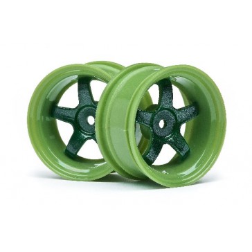 Work Meister S1 Wheel Green (6Mm Offset/2Pcs)