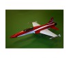 DISC.. F20 Tigershark Red & White 70 mm Single Fan Jets