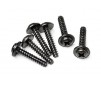 Tp. Flanged Screw M3X15Mm (6Pcs)