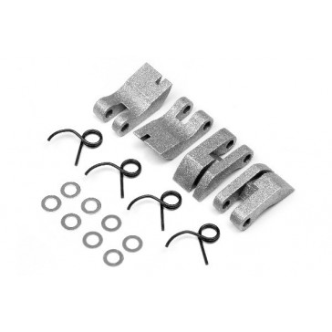 Aluminum Quadra Clutch Shoe/Spring Set