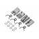 Aluminum Quadra Clutch Shoe/Spring Set