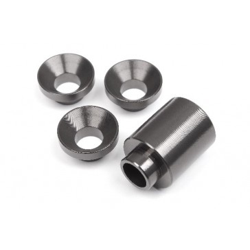 Spacer Set For Clutch Bell Holder (Gunmetal)