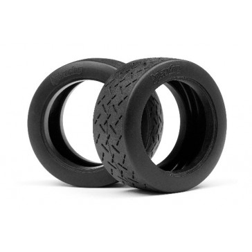 WR8 Tarmac Tire D Comp (2.2inch/57X80Mm/2Pcs)