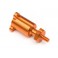 Aluminum Wheel Hub Right (Orange)