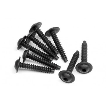 Tp Flanged Screw M3X18Mm (Hex Socket/8Pcs)