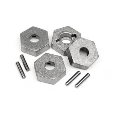 17Mm Hex And Pin Set (4Pcs)