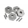 17Mm Hex And Pin Set (4Pcs)