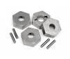 17Mm Hex And Pin Set (4Pcs)