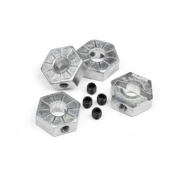 Locking Hex Wheel Hub 12Mm (4Pcs)